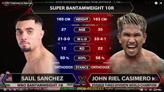 CASIMERO VS SANCHEZ FULL FIGHT 2024 [upl. by Randolf171]