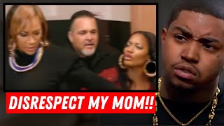 At 40 Lil Scrappy Slapped Erica Dixon For Disrespecting Momma D [upl. by Kannry]