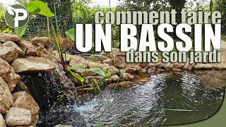 COMMENT faire un BASSIN dans son jardin  Biodiversité [upl. by Yonatan527]