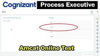 Cognizant Process Associate Interview Questions And Answers  Amcat Test [upl. by Reeve]