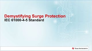 Demystifying Surge Protection IEC 6100045 Standard [upl. by Garald]