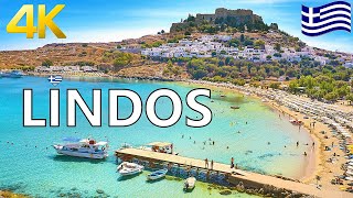 LINDOS  RHODES 4K 2021 [upl. by Erl110]