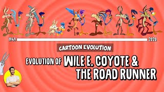 Evolution of WILE E COYOTE amp ROAD RUNNER  71 Years Explained  CARTOON EVOLUTION [upl. by Calvo518]