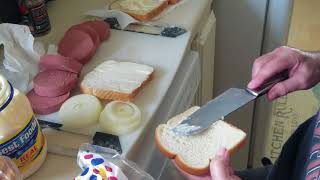 How to make the BEST Liverwurst Sandwich ever [upl. by Nallad]