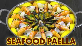 Super Yummy Seafood Paella [upl. by Kcirrag]