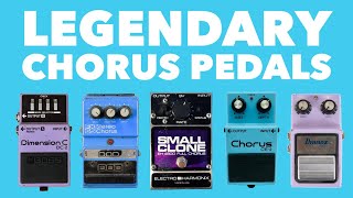 The Most Famous Chorus Pedals Ever [upl. by Neehahs]