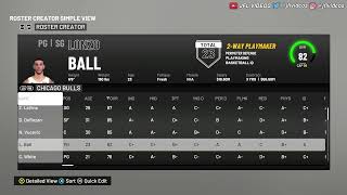 NBA 2K22 How to Assign a Created Player to a Team Add Custom Player to Roster in 2K22 [upl. by Varian]