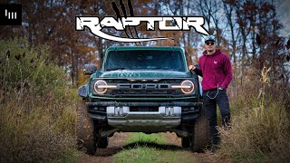 2022 FORD BRONCO RAPTOR OFFROAD  In Its Element [upl. by Anayhd]