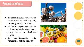 Recursos naturales en América  Historia Geografía y Ciencias sociales 4°Básico [upl. by Aifos108]