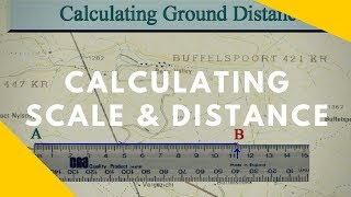 How to read Maps  Scale and Distance Geography skills [upl. by Innej616]