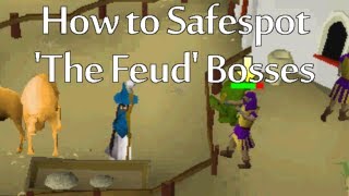 How to Safespot The Feud Quest Bosses [upl. by Marlowe]