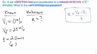 How to Solve for Acceleration Easy [upl. by Meekahs]