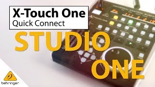 XTouch One  Set up with Studio One [upl. by Solorac]