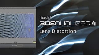 3DEqualizer4 R3 basic  Lens Distortion [upl. by Benia]