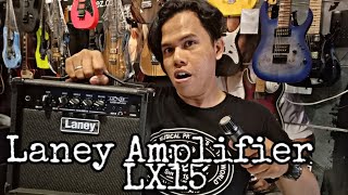 Laney Amplifier LX15  Review  Sound Sample [upl. by Appleby]