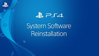 Reinstalling System Software  PS4 [upl. by Coheman]