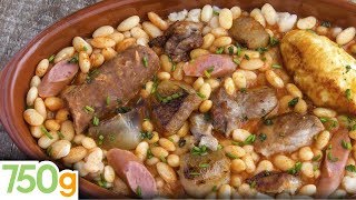 Recette du Cassoulet maison  750g [upl. by Rolecnahc514]