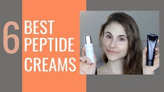 MY TOP 6 PEPTIDE CREAMS DRUGSTORE amp HIGH END DR DRAY [upl. by Htrowslle677]