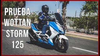 Prueba Wottan Motor 125  Scooter GT deportivo [upl. by Oilcareh]