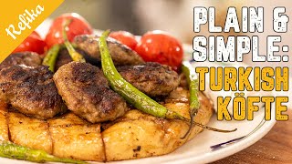 Perfect MEATBALL Recipe 🥇Must Try the Turkish way Magical KOFTE 🏆🎯🥳 [upl. by Atcele]