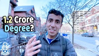 First Day in University of Toronto Fees Scholarships Expenses in Canada [upl. by Greabe44]