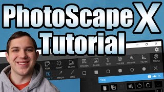 PhotoScape X Tutorial Beginner to Expert 1 Hour Training [upl. by Ettennig638]