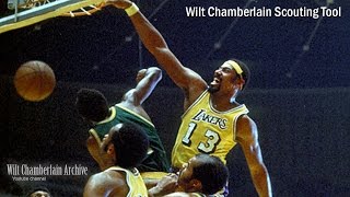 Wilt Chamberlain Scouting Video Most Dominant NBA Player Ever [upl. by Atinrahs]