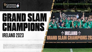 IRELAND TROPHY LIFT 🏆  2023 Guinness Six Nations [upl. by Hayifas]