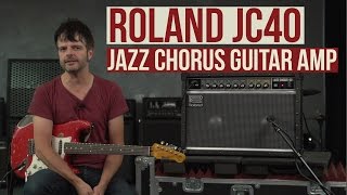 Roland JC40 Jazz Chorus Guitar Amp [upl. by Dambro56]