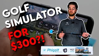 Golf Simulator For Any Living Room  PhiGolf Review [upl. by Terencio]