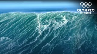 Are these the largest Waves ever surfed  Nazare 2020 The Beast Awakens [upl. by Sandeep]