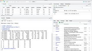 Describing a categorical variable using R and RStudio Ch2 [upl. by Hayifas]