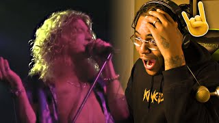 OMG WOW  Rap Fan Reacts To Led Zeppelin  Stairway to Heaven Live [upl. by Adnirolc78]