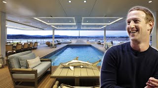 Mark Zuckerbergs 195 Million quotUlyssesquot Yacht [upl. by Keane625]