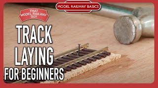 Track Laying For Beginners  Model Railway Basics Episode 2 [upl. by Einnos8]