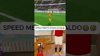 HaalandGoal ISHOWSPEED MEETS RONALDO😂🤣 [upl. by Ytsanyd]