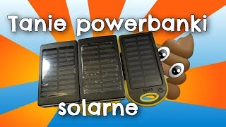 Szambo technologiczne Tanie powerbanki solarne [upl. by Ayikan]