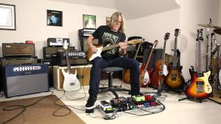 Andy Timmons demo of JHS Pedals AT Channel Drive pedal [upl. by Bore430]