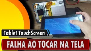 🔸 Touch screen do TABLET não funciona ou só funciona as vezes  veja como consertar Pt BR [upl. by Leoine]