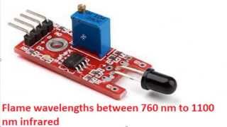 KY026 flame detector sensor Arduino [upl. by Ahsyek]