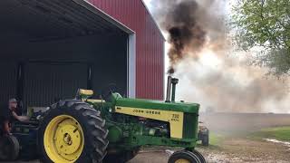 John Deere 730 diesel dyno run [upl. by Latreshia630]