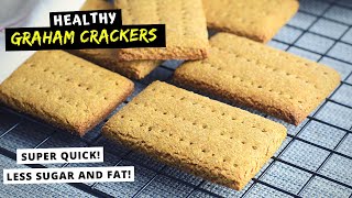 Homemade Graham Crackers That Taste Better Than StoreBought [upl. by Giacinta]