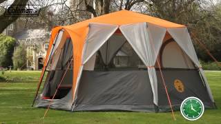 Coleman® Cortes Octagon 8  Eight person Award Winning Family Tent  EN [upl. by Cavil]