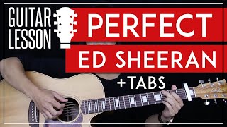 Perfect Guitar Tutorial  Ed Sheeran Guitar Lesson 🎸 Solo  Fingerpicking  Chords  Guitar Cover [upl. by Adeys]