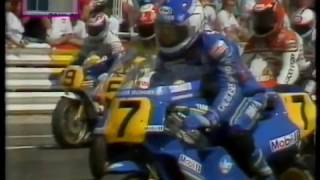 1988 French 500cc GP with Gardner Lawson Schwantz Sarron Sheene [upl. by Akimit609]