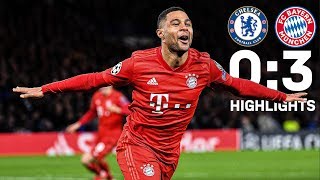 All Goals and Emotions of FC Bayerns 30 over Chelsea FC  Highlights [upl. by Llevel120]