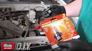 How To Replace a Car Headlight Bulb [upl. by Drisko77]