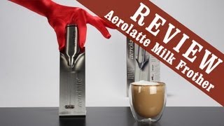 Aerolatte Milk Frother  Exclusive Review [upl. by Sessylu628]