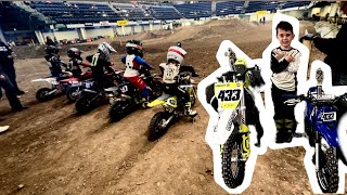 First Arenacross Race 50cc [upl. by Gievlos748]