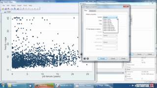 Basic scatterplots in Stata® [upl. by Okramed361]